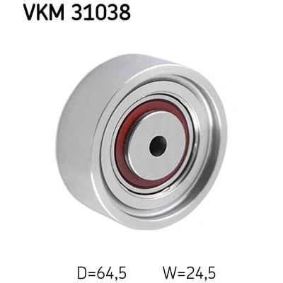 Abbildung von SKF VKM 31038 Umlenkrolle AUDI: A6 C5 Limousine, A4 B7 Avant, VOLKSWAGEN: Passat B5 GP Variant, Variant