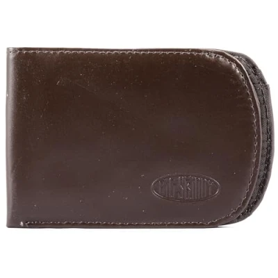 Abbildung von Big Skinny Herren Geldbörse Curve Leder Bi Fold Slim Wallet für bis zu 20 Karten braun