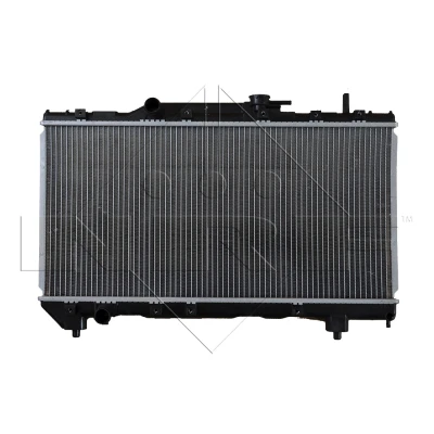 Abbildung von NRF 507590 Kühler, Motorkühlung Aluminium 655 325 16 Kühlrippen gelötet TOYOTA: Carina E Limousine, Sportswagon