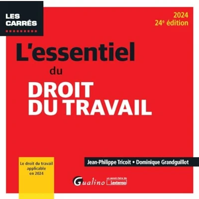Abbildung von L&#039;essentiel du droit travail: Le travail applicable en 2024 (2024)