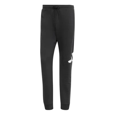 Abbildung von adidas Herren Essentials Big Logo French Terry Pant, Black/White, XS