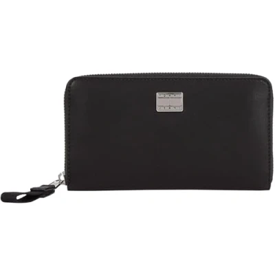 Abbildung von Tommy Jeans Damen Geldbörse American Cool Groß, Schwarz (Black), Einheitsgröße