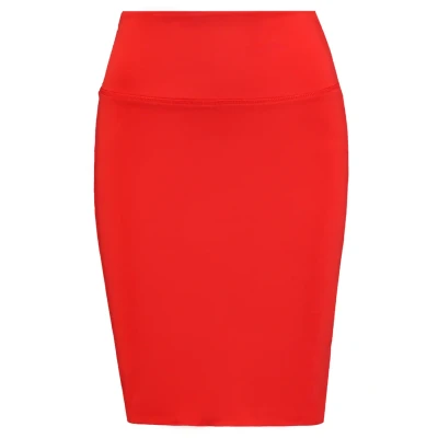 Abbildung von Kaffe Penny Bleistiftrock, Damen, Größe: XS, Poppy red