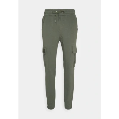 Abbildung von Alpha Industries Terry Jogger Jogginghose, Herren, Größe: Small, Dark olive
