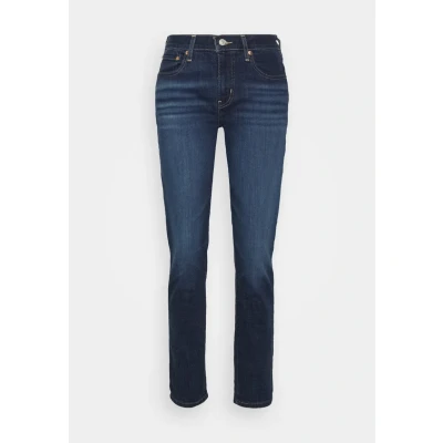 Abbildung von Levi&#039;s MID RISE Boyfriend Jeans Slim Fit, Damen, Größe: 27x30, Cobalt layer