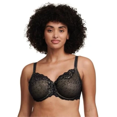 Abbildung von Chantelle Damen Rive Gauche Full Coverage Bra BH, Undurchsichtige, Schwarz, 70E
