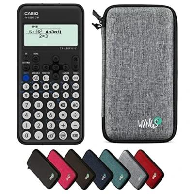 Abbildung von CALCUSO Sparpaket Hellgrau mit Taschenrechner Casio FX 82DE CW ClassWiz