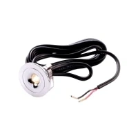 Abbildung von LED Deckeneinbauleuchte Punto Lumi, silber, 1 W, 3.000 K