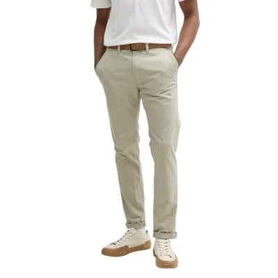 Abbildung von TOM TAILOR Denim Herren 1027694 Slim Chino Hose, 35723 Beige Abbey Stone, 31W x 36L