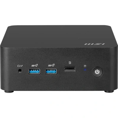 Abbildung von MSI Cubi NUC 1MG 211DE Intel Core 7 Prozessor 150U, 16GB DDR5, 512GB M.2 SSD, USB 10Gbps Typ A Anschlüsse, Thunderbolt 4 &amp; HDMI 2.1, Wi Fi 6E, Bluetooth 5.3 schwarz, Windows 11 Pro