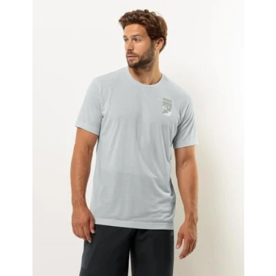 Abbildung von Jack Wolfskin Vonnan S/S Graphic Tshirt print, Herren, Größe: XXL, Cool grey