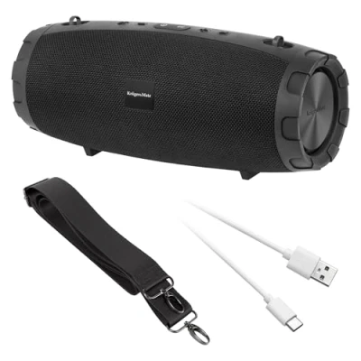 Abbildung von Krüger&amp;Matz Tragbarer Bluetooth Lautsprecher Explorer BT mit eingebautem Mikrofon und TWS Funktion KM0552 USB AUX SD