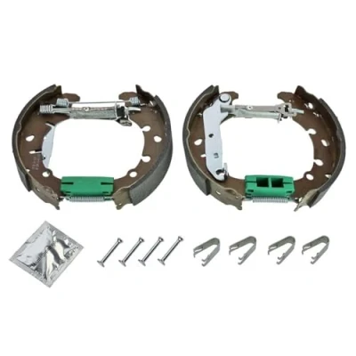 Abbildung von MEYLE 714 533 0000/K Bremsensatz, Trommelbremse Hinterachse mit Feder, ohne Radbremszylinder, Hebel ORIGINAL Quality FORD: FIESTA 5, Fusion Kombi