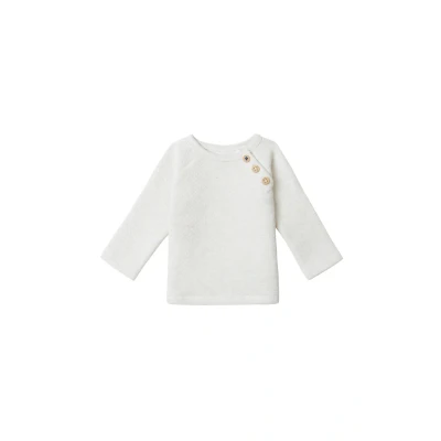 Abbildung von Noppies Langarm Barre Strickpullover für Kinder, Größe: 86, Oatmeal