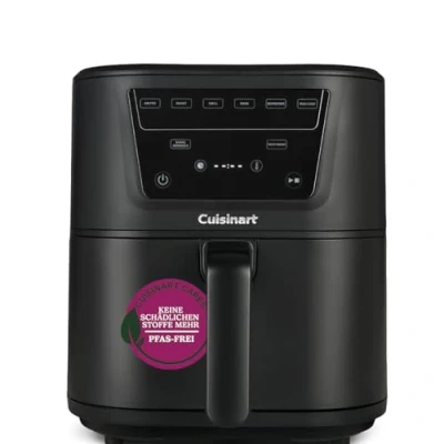Abbildung von Cuisinart XL 7,6L Heißluftfritteuse, 7 in 1 PFAS frei Chemiefreies Kochen 36 % kompakter Frittieren, Braten, Grillen, Backen, Dörren, Max Crisp, Warmhalten Spülmaschinenfest