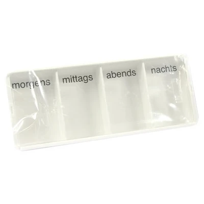 Abbildung von Tablettendose Morgens/mittags/abends/nac 1 St