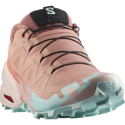 Abbildung von Salomon Speedcross 6 Laufschuh Trail, Herren, Größe: 38 2/3, Mahogany rose/hushed violet/iced aqua Schuhe
