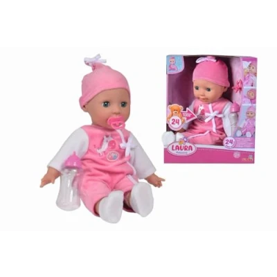 Abbildung von SIMBA Babypuppe My Love, Laura Nachtlicht, mit Licht und Melodie