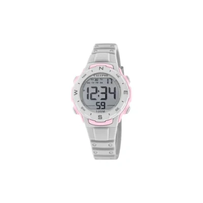 Abbildung von Calypso WATCHES Digitaluhr Damen Uhr Digital Sport K5801/1, (Digitaluhr), Damenuhr rund, mittel (ca. 35mm), Kunststoffarmband, Style