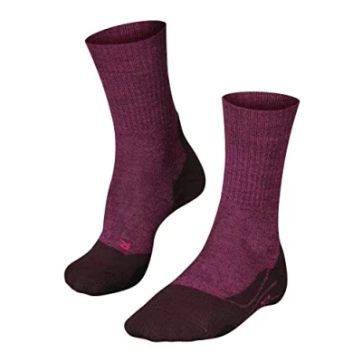 Abbildung von Falke TK2 Explore WOOL Trekking Functional Mediumcushioned Sportsocken, Damen, Größe: 35/36, Scarlet