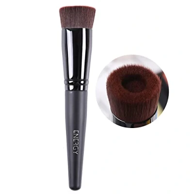 Abbildung von ENERGY Konkaver Foundation Pinsel für flüssige Grundierung, Blush Pinsel, Make up flüssiges up, Creme, Pudergrundierung