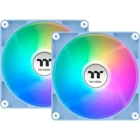 Abbildung von Thermaltake CT140 Reverse ARGB Sync Hydrangea Blue 2 Pack Gehäuselüfter