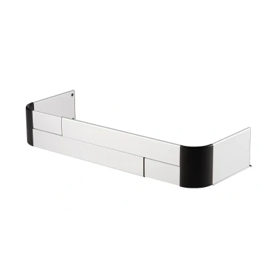 Abbildung von Reer Herdschutzgitter Premium XL zum Kleben, größenverstellbar 57 90 cm, für Induktion und Gasherd geeignet, silber