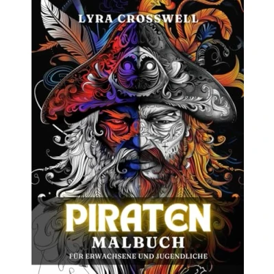 Abbildung von Piraten Malbuch 50 Ausmalbilder für Erwachsene und Jugendliche: Das ultimative Hochsee Abenteuer im Ausmalen Liebhaber. (Abenteuer &amp; Fantasy Malbücher)