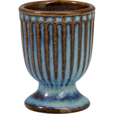 Abbildung von Greengate Alice oyster Eierbecher blue 6,5cm