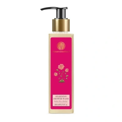 Abbildung von Forest Essentials Indian Rose Absolute Silkening Shower Wash, 200ml