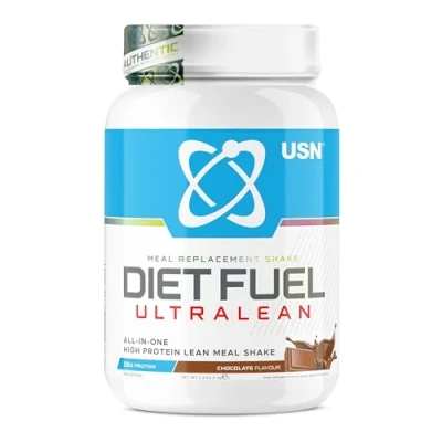 Abbildung von USN Diet Fuel Ultralean (1000g) Chocolate