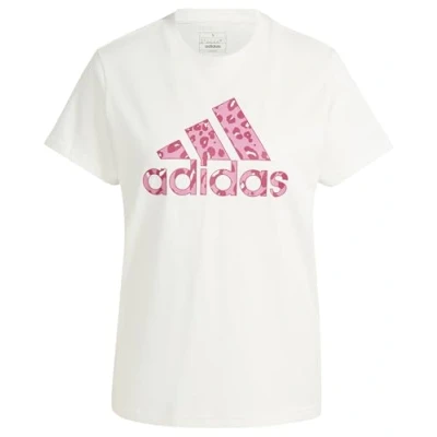 Abbildung von adidas Sportswear Animal Tshirt print, Damen, Größe: XS, Off white