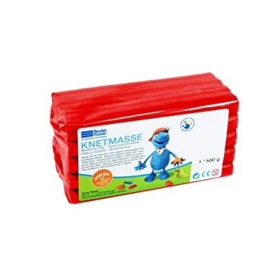 Abbildung von Becks Plastilin B100481 Knete, rot,500 g