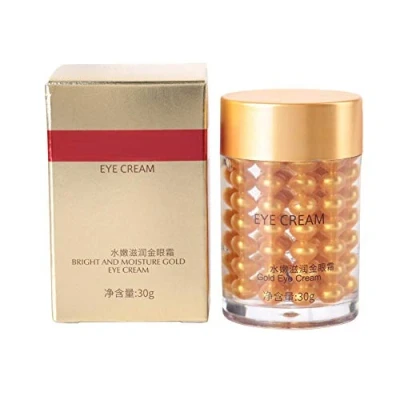 Abbildung von Augenpflege, 30g Anti Aging Augenserum, Antialterung Augencreme für Augenringe Creme, gegen Falten Schwellungen, Wake Skincare Augengel muede Augen