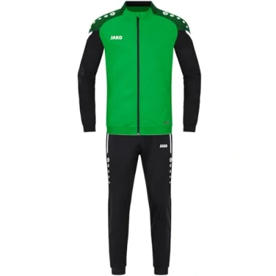 Abbildung von JAKO Kinder Trainingsanzug Polyester Performance, Soft Green/Schwarz, 140