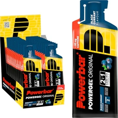 Abbildung von Powerbar PowerGel Original Black Currant 24x41g High Carb Energie Gel+Koffein