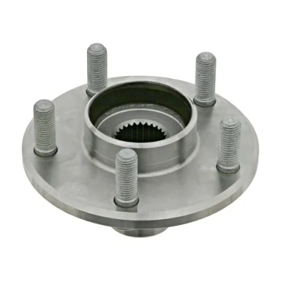 Abbildung von SWAG 50 92 4351 Radnabe 104 mit Radbefestigungsbolzen, ohne Radlager Vorderachse FORD: MONDEO 3, 3 Kombi, Stufenheck