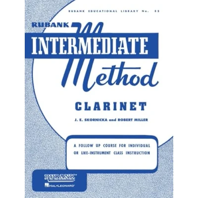 Abbildung von Rubank Intermediate Method Clarinet (Rubank Educational Library, Band 52) 52,