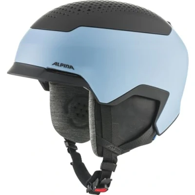 Abbildung von ALPINA Unisex Erwachsene GEMS Skihelm, Smoke Blue Black matt, 51 55