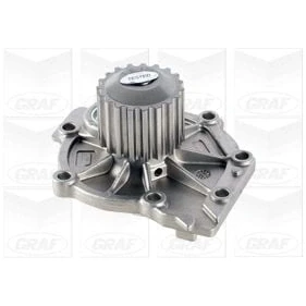 Abbildung von GRAF PA1281 Wasserpumpe 19 mit Dichtung mechanisch Stahlblech 56,24 für Zahnriementrieb VOLVO: XC60 I, XC90 II, V60 I