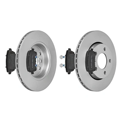 Abbildung von f.becker_line Bremsensatz Bremsscheiben Ø294MM + Bremsbeläge Hinten kompatibel mit VW TRANSPORTER T5 Bremsen Set Bremsenset Bremsanlage