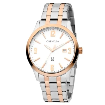 Abbildung von Orphelia Herren Armbanduhr Ivoire Analog Quarz Edelstahl