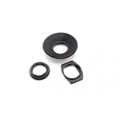 Abbildung von vhbw Augenmuschel Sucher Set kompatibel mit Nikon D500, D700, D800, D800E, D810, D810a, F100, F3, F3HP, F4, F5 Kamera Spiegelreflexkamera DSLR Okular Schwarz