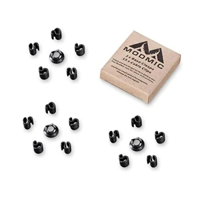Abbildung von Antlion Audio ModMic Zubehörpaket 3 Basisklemmen und 15 Kabelklemmen