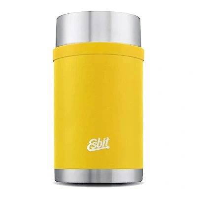Abbildung von Esbit Thermobehälter Sculptor für Essen Warmhaltebehälter 1000 ml in Stone Grey aus Edelstahl warme und kalte Speisen