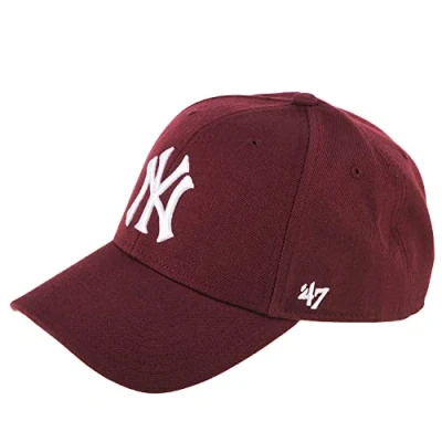 Abbildung von &#039;47 Brand Snapback Cap MLB New York Yankees MVP Dark Maroon (KMD) (Basecap)