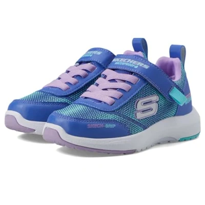 Abbildung von Skechers Dynamic Tread Sneaker low für Kinder, Größe: 31, Black/hot pink Schuhe