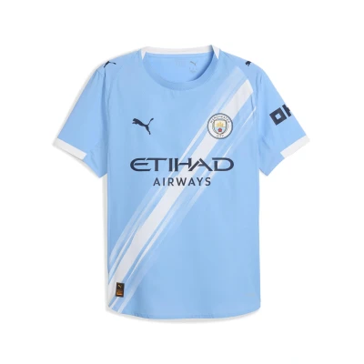 Abbildung von Puma Manchester City 25/26 Authentic Heimtrikot Herren Light Blue/White Größe: S