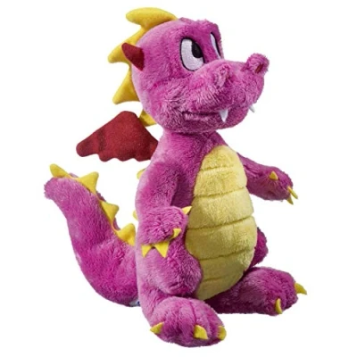 Abbildung von Drache stehend pink, 20 cm Pl&uuml;schtier