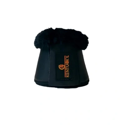 Abbildung von Kentucky Horsewear Hufglocken Sheepskin Leather Schwarz/Schwarz XXL Agradi.deVerkauft von Agradi